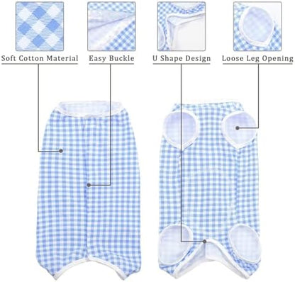 Kuoser Surgical Recovery Suit for Dogs Cats, E-Collar Alternative