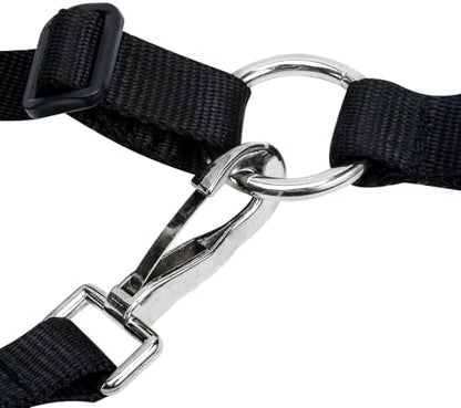 Durable Ventilated Grazing Muzzle with Attached Breakaway Halter - Lightweight Horse Muzzle, Supports Natural Grazing, Restricts Food Intake, Padded Noseband