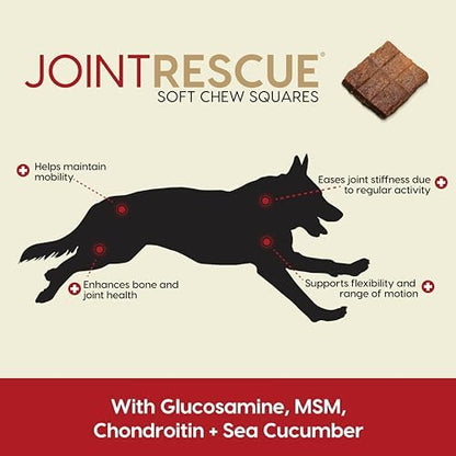 Ark Naturals Joint Rescue Supplement Dog Chews - Beef Flavor