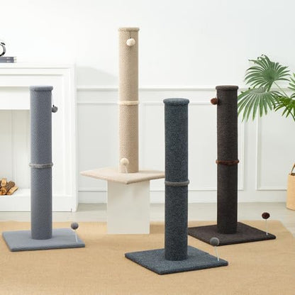 Cat Craft 41" Cat Scratching Post, Beige