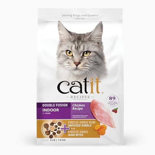 Catit Recipes Double Fusion Indoor Cat Food - 4 lb