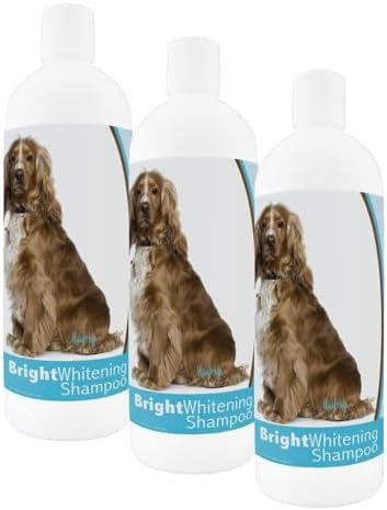 Healthy Breeds English Cocker Spaniel Bright Whitening Shampoo 12 oz (Pack of 3)