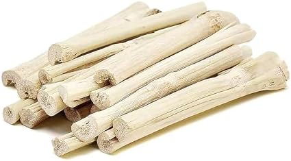 SunGrow Sweet Bamboo Chew Sticks for Rabbits, 100g (3.5 oz) Bunny Molar Chew Sticks for Guinea Pigs, Chinchillas, Gerbils, Hamsters and Small Animals