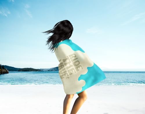 Caroline's Treasures MLM1222TWL3060 Surfer Dog Fawn French Bulldog Premium Beach Towel Oversized Towel Beach Blanket, Pool, Beach Essentials, Yoga, Premium Bath Towel, Quick Dry Plush