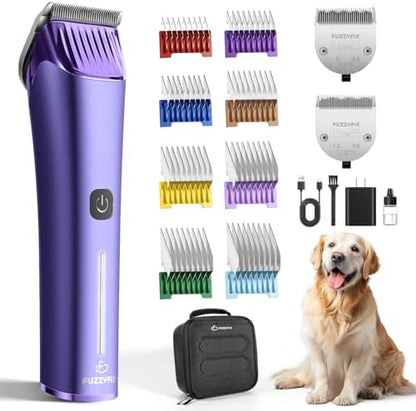 Professional Dog Grooming Clipper with 5-in-1 Replacement Blade