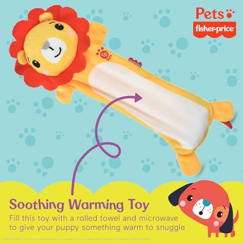 Fisher Price Warming Furrr-end Cuddler Dog Toy