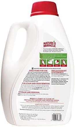 Nature's Miracle Dog Urine Remover, Enzymatic Cleaner, 1 gal