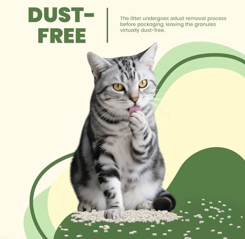Enhanced Zeolite Cat Litter Pellets 7lbs & Cat Pee Pads 10 Count Set