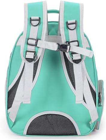 Cat Backpack Carrier Bubble Carrying Bag (Green)