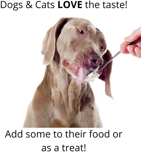 Organic Coconut Oil for Dogs, Cats, Pets, 16 oz, Dry Skin & Coat Treatment