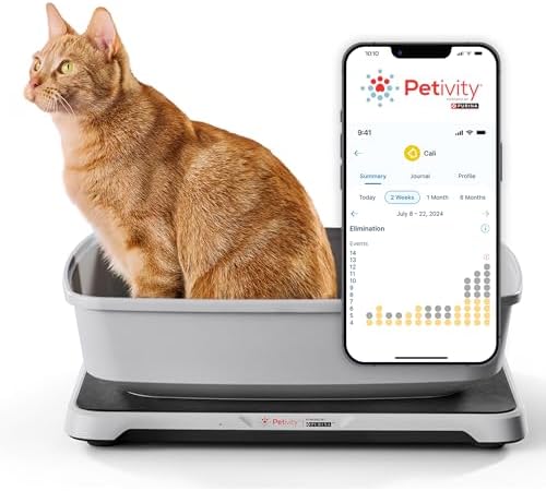 Purina Petivity Smart Litter Box Monitor Cat Weight & Health Tracker