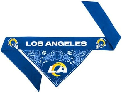 Littlearth NFL Reversible Pet Bandana - Officially Licensed Teams, Sizes XS to XL