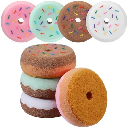 Lemonroad 8 Pack Tack Sponge Donut Shaped