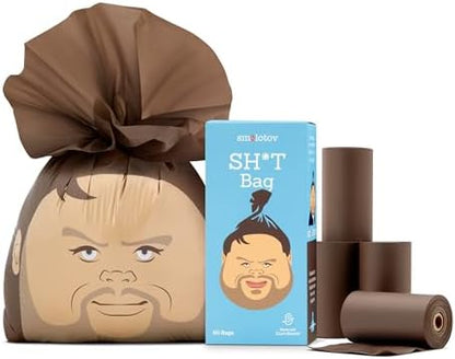 Cat & Dog Poop Bags, Unscented, Reversible Design, #2 60 Rolls