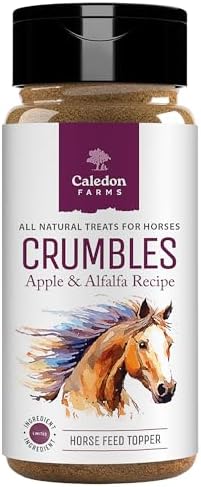 Caledon Farms Crumbles - Apple & Alfalfa Recipe, 10.6oz, Horse Treats