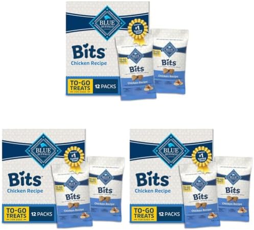 Blue Buffalo Bits Chicken Training Treats, 1 Ounce (Pack of 36)