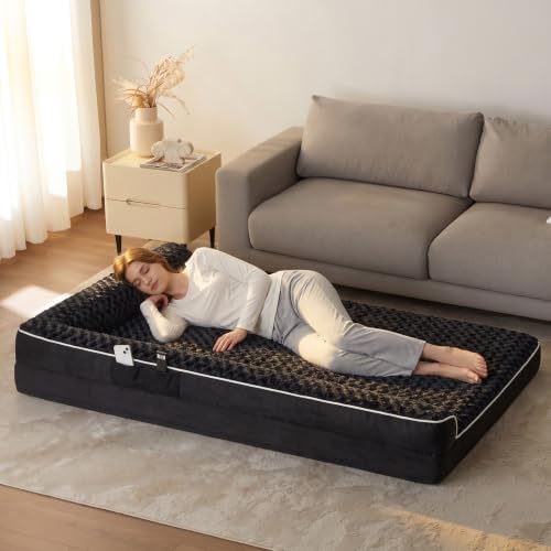 BFPETHOME Orthopedic Washable Dog Bed, Sleeping Couch for Large Senior Dogs