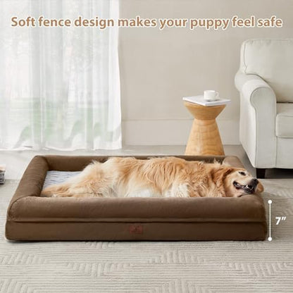 WNPETHOME XL Extra Large Orthopedic for Senior Dog Bed Comfy Sleeping