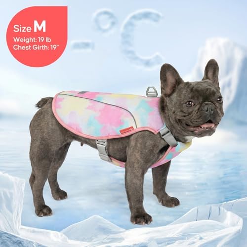 KYEESE Dog Cooling Vest Evaporative Dog Cooler Jacket for Hot Days