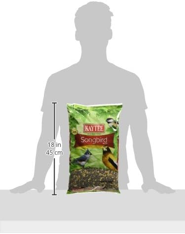 Kaytee Songbird Wild Bird Seed Food, Blended for Grosbeaks, Chickadees, Titmice, Cardinals, Nuthatches & More, 7 Pounds