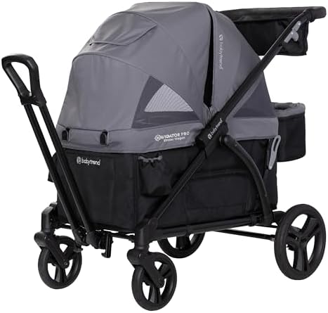 Baby Trend Navigator PRO 2-in-1 Stroller Wagon, Dash Black