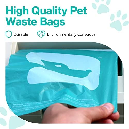 PawPail Scented Poop Bags For Dogs - 1 Roll of 150 XL Dog Waste Bags - Mild Floral Scent - Leakproof & Durable - For Pet Waste Station