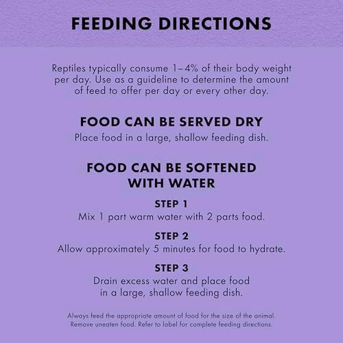 Zilla Pet Reptile Omnivore Food Medley Diet, Bearded Dragon Food, 4 Oz