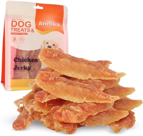 Annika Chicken Jerky Dog Treats Natural Chew Snack