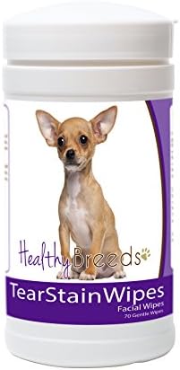Healthy Breeds Chihuahua Tear Stain Wipes 70 Count
