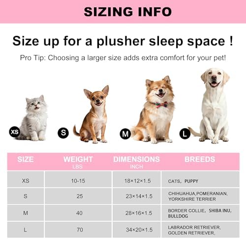pobopobo Dog Crate Pad, Ultra Soft & Anti-Slip Kennel Mat, Secure Fit for Metal Crates & Dog Cages, Washable Cozy Bed for Small Medium Large Dogs (Pink, L(34"*20"*1.5"))