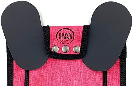DOWN UNDER OUTDOORS 4 Pack Medium-Large Chicken Saddle, Hen Apron (Pink)