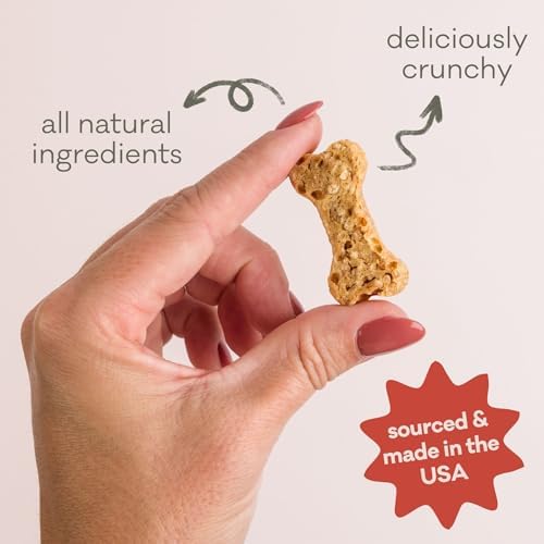 Polkadog Chicken Littles Bone Shaped Dog Treats, Limited Ingredient, 7oz