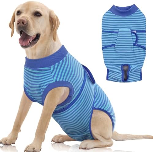 FUAMEY Recovery Suit for Dogs After Surgery,Soft Breathable Dog Bodysuit