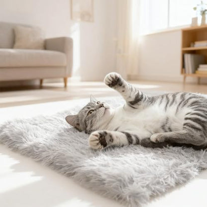 FAMILY'S BACKYARD Cat Bed for Indoor Cats,Foldable, Dual-Style Warm Pet Bed, Suitable for Individual Cats and Small Dogs.Dog beds for Small Dogs，Size:27.56 * 23.62 * 1.18inch.