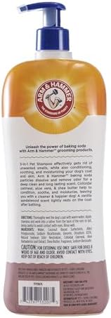 Arm & Hammer 5-in-1 Dog Shampoo, Vanilla Sandalwood, 32 Fl Oz