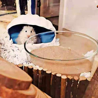 DR.DUDU 12lb Hamster Sand for Sand Bath, Hamster Cage Accessories(Beige)