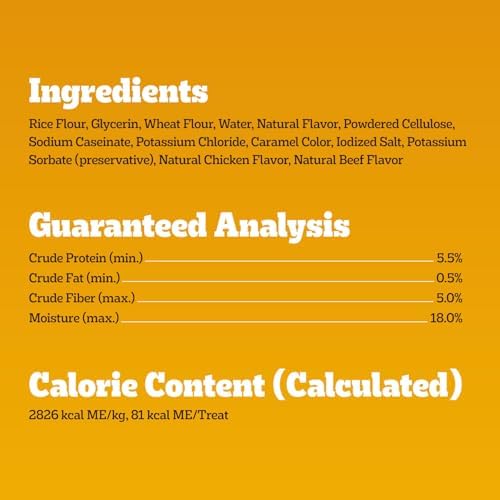 Pedigree Twisty Chews Small Dog Treats, Chicken & Beef, 40 Count