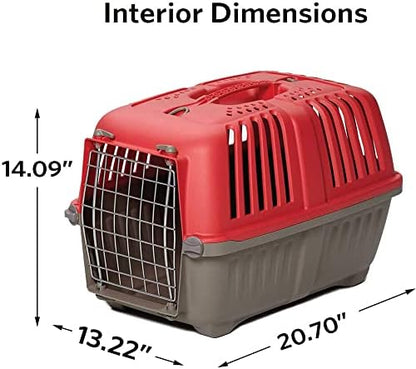 MidWest Homes Spree Travel Carrier, 22-Inch, Small Pet Crate