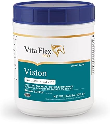 Vita Flex Pro Vision, Focus and Calming Horse Supplement, 26 Day