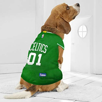 Pets First NBA Boston Celtics Dog Jersey, X-Large - Tank Top Basketball Pet Jersey (Pack of 2)