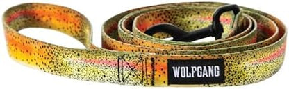 Wolfgang 5/8 Inch Venture Dog Leash Cutbow Print Small