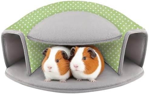 Guinea Pig Hideout, Interactive Guinea Pig Tunnel Bed, Washable