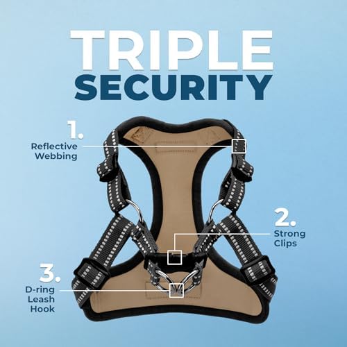 Voyager Step-in Flex Adjustable Dog Harness - Army, Medium