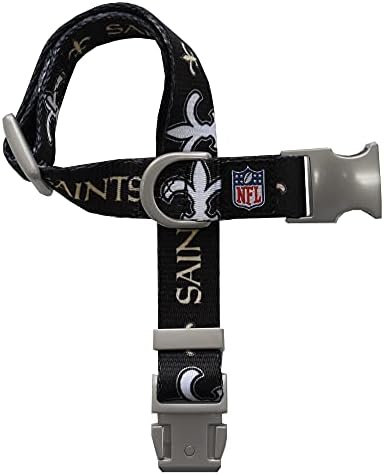 Littlearth NFL Detroit Lions Pet Premium Collar, Team Color, Small