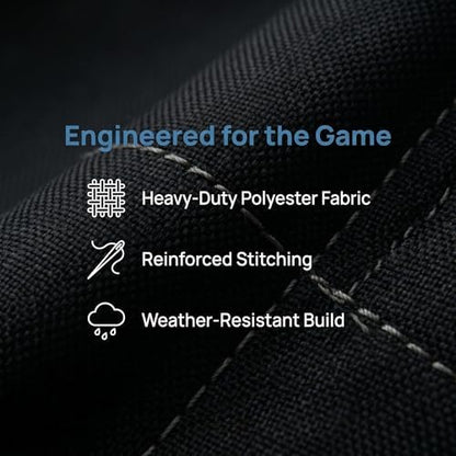 Horse Shoe Bag Heavy Duty Tack Storage with Hook Mesh Pockets