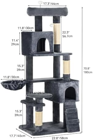 YITAHOME 70.8 inch Cat Trees for Large Cats