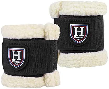 Harrison Howard Essential Premium Horse Pastern Wraps with Berber Fleece Lining, Sold in Pairs