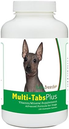 Healthy Breeds American Hairless Terrier Multi-Tabs Plus Chewable Tablets 180 Count
