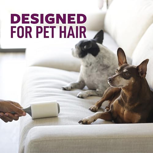 Scotch-Brite Pet Hair Extra Sticky Large Lint Roller, 60 Sheets, 1 Pack