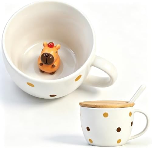 Capybara Gifts for Women Cute Coffee Mug Tea Cup Friendship Birthday Gifts